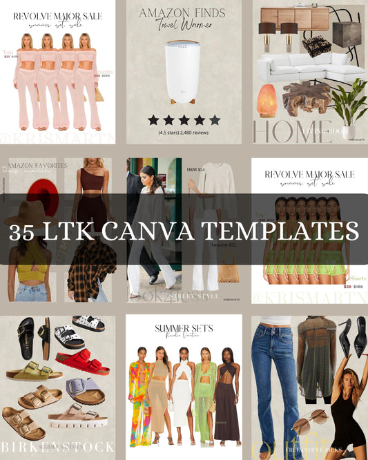 35 LTK Canva Templates
